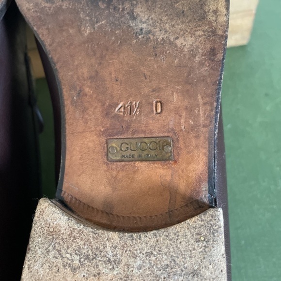 Gucci Unisex Classic Tasseled Loafers in Brown Smooth Leather - Picture 7 of 11